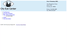 Tablet Screenshot of cityeyecenter.com